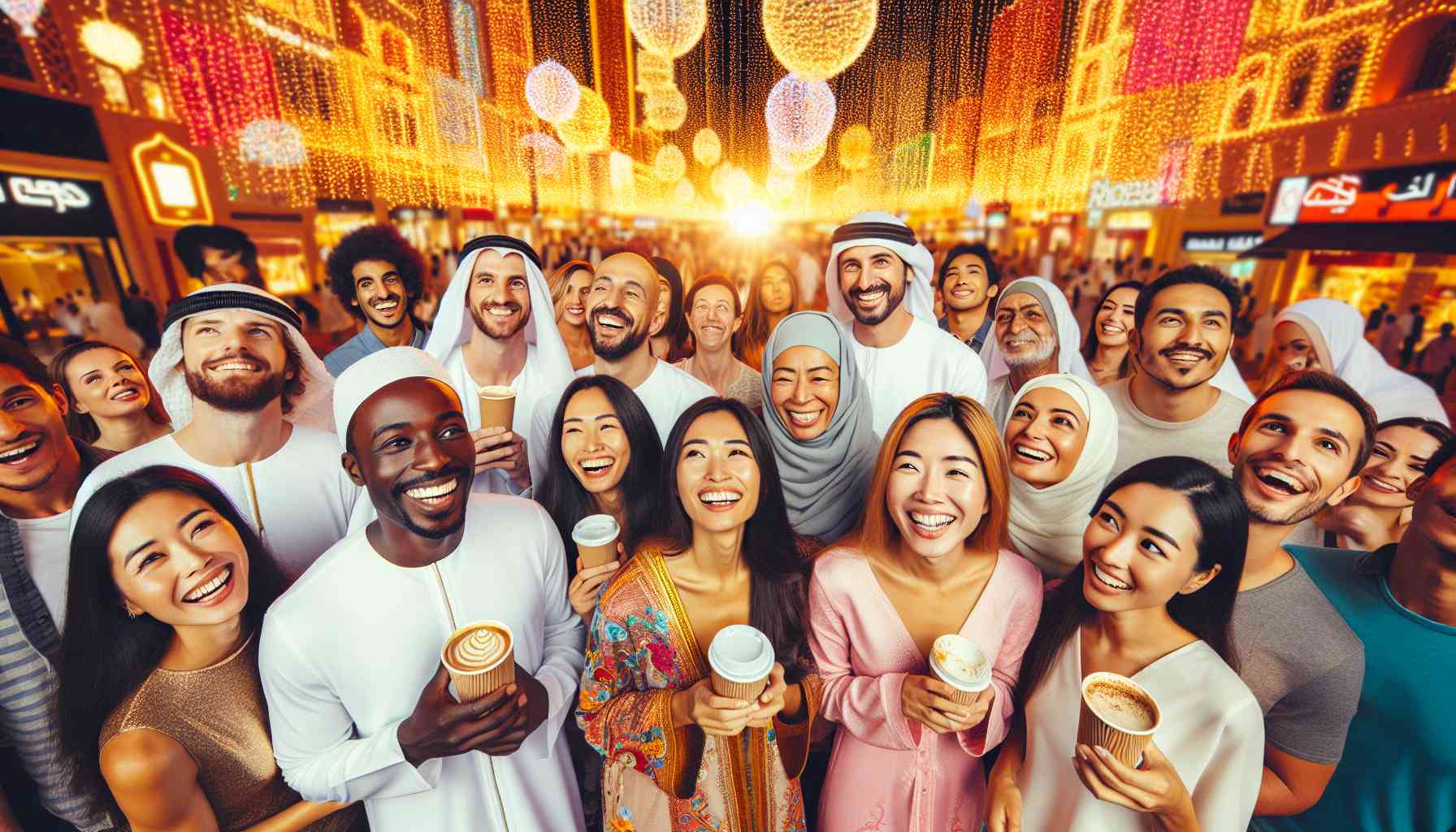 لذت قهوه رایگان در روز ملی امارات: جشن وحدت در دبی