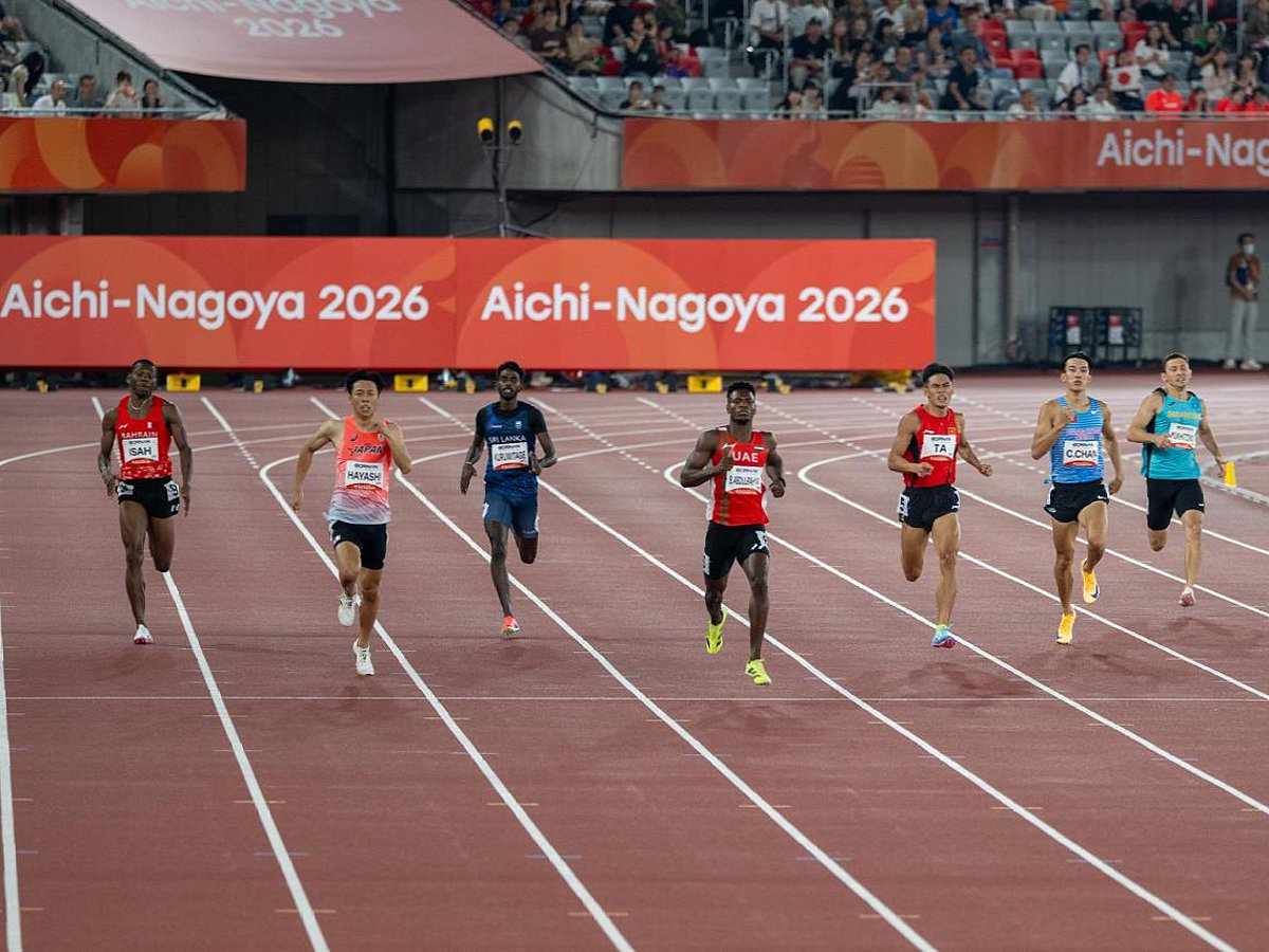 Two UAE sprinters reach 400m final at Asian Games